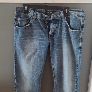 Used Blend Company Regular Fit Middle Blue Jeans